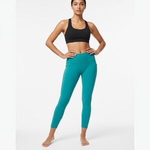 NWT Lululemon Fast And Free HR Tight 25" Womens 8 Teal High Rise Pockets